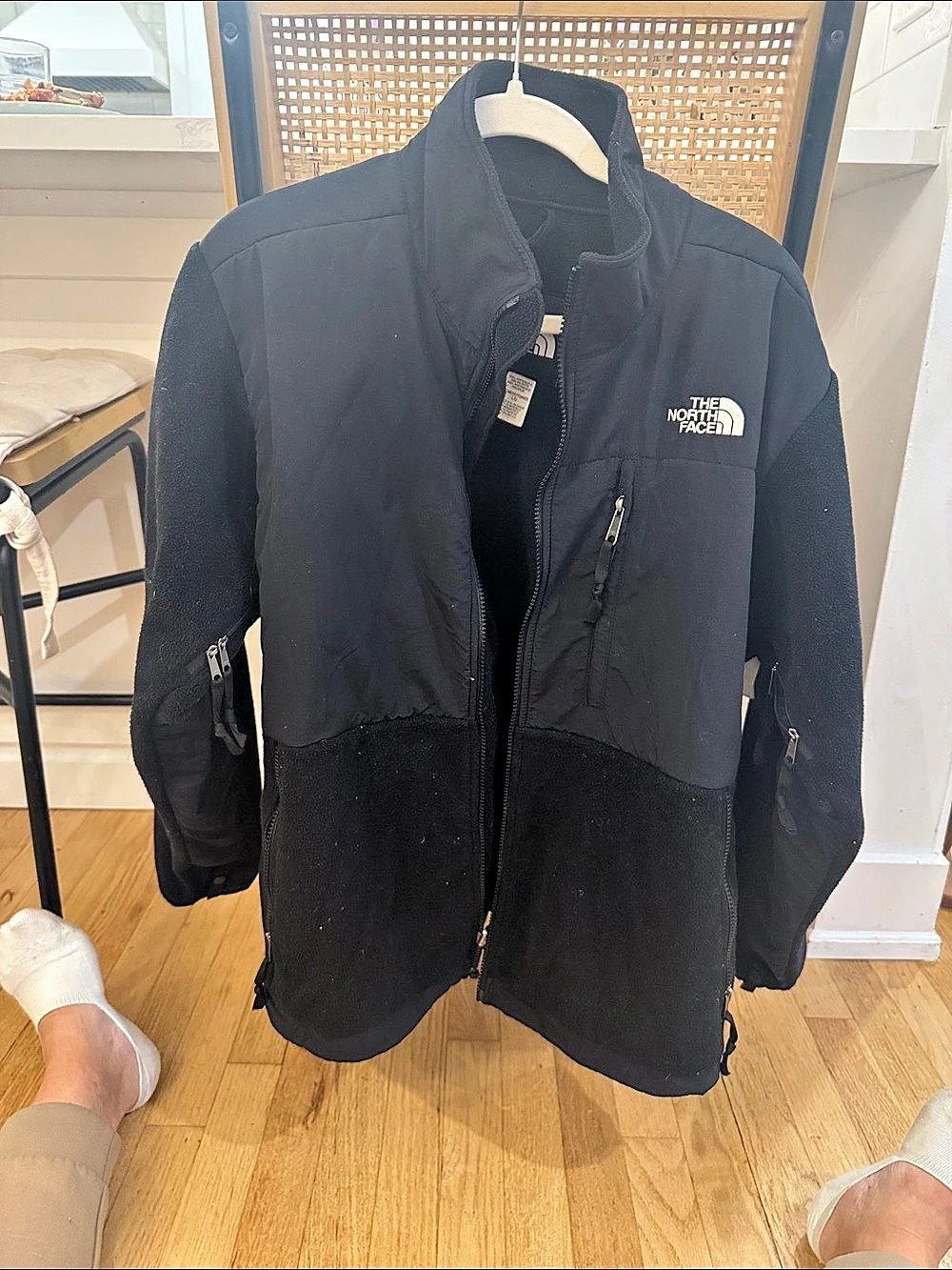 The North Face Denali Fleece Jacket Women's Black Ski Jacket Size Large